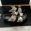 The Kooples  Leather Sandal with Studs White / Black Women Size 36 / 5 Photo 1