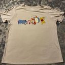 Disney  Winnie the Pooh t-shirt tan size medium Photo 0