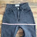 Arizona Jeans Vintage Arizona Faded Black Denim Mom Jeans High Waisted Cotton 1990s Photo 8