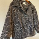 Jones New York Vintage Patterned Corduroy  Blazer Photo 2