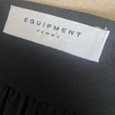 Equipment  Femme Danette 100% Silk Black Short Everyday Dress Size 8 Photo 9