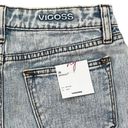 Vigoss  High Waist Bermuda Jean Shorts size 25 NEW Photo 9