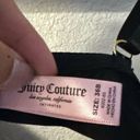 Juicy Couture  Womens Black Padded Bra Wire size Y2K 36B Photo 3