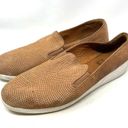 FitFlop  Superskate Perforated Leather Tan Loafer Flat Shoes Size US 11 Photo 3