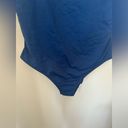 Everlane NWT  Nyle square neck one piece blue swimsuit size XL Photo 4