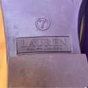 Ralph Lauren Lauren  Waterproof Rubber Boot Sz 7 Dark Purple Chelsea Rain Bootie Photo 9