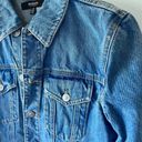 Hudson Jeans Hudson S M Womens Light Medium Blue Jean Denim Jacket 100% Cotton Trucker Photo 2