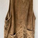 Denim & Co brown corduroy dress Photo 1