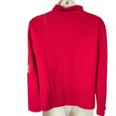 Coldwater Creek  Long Sleeve Lined Red Ribbed 4 Button Front Jacket Size PS #635 Photo 1