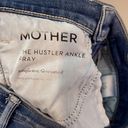 Mother The Hustler Ankle Fray Blue Size 25 Photo 13