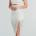 Windsor  Formal Satin Midi Dress Photo 0