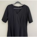 Lane Bryant  NWT Perfect Sleeve Textured Fit & Flare Dress Photo 5