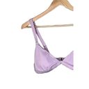 ANDIE NWT  Swim The Caicos Triangle Bikini Top Removable Cups M Lavender #3021 Photo 2