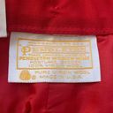 Pendleton  red midi wool pencil skirt size 8 Photo 3