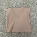 American Eagle Tan Crop Top Photo 0