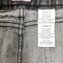 No Boundaries VTG Y2K  Micro Mini Skirt Size 13 Denim Gray Black Studded Grunge Photo 7