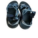 Chacos Chaco ZX2 Classic Blue Bloom Sandals Shoes Women's Size 7 Photo 5