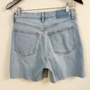 Abercrombie & Fitch  Ultra High Rise 90s Straight Jean Exposed Seam Shorts Size 6 Photo 4