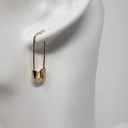 BaubleBar NWT Sugarfix by  Gold-Tone Safety Pin Threader Earrings Women's Photo 1