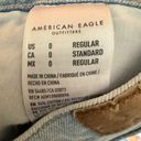 American Eagle 90s Straight Light Wash Jeans Photo 4