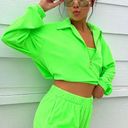 Show Me Your Mumu  Spano Pullover Sweatshirt Top Neon Women’s Size XS New Photo 0