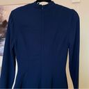 House Of CB  size XS TALLER  'Mahalia' Navy Long Sleeve Mini Dress NWOT Photo 7