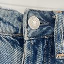 We The Free  Fast Times Classic High Rise Button Fly Mom Jeans Size 24 Distressed Photo 10