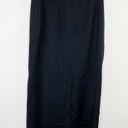 Petite Sophisticate  Solid Black Vented Straight Midi Skirt Women's Size 2 Photo 7