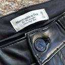 Abercrombie & Fitch curve love vegan leather 90s straight pant Photo 5