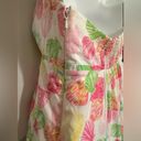 Lilly Pulitzer Vintage  Size 4 Gweneth Dress Strapless Seashell / Clam Digger Photo 4