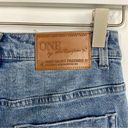 One Teaspoon  Blue Distressed Freebird II High Waist Fitted Leg Denim Jeans 23 Photo 3