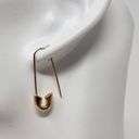 BaubleBar NWT Sugarfix by  Gold-Tone Safety Pin Threader Earrings Women's Photo 2