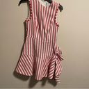 Alexis  x Revolve Cara Dress in Red Cream Stripes- Size Medium Photo 5