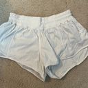 Lululemon White Hotty Hot 2.5” Shorts Photo 0