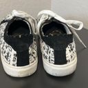 Jack Rogers  Teagan Sneakers Black and White Tweed, Size 8.5 Photo 5