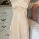 Vassarette Vintage Full Slip Romantic Nude Beige Womens 32 L  Satinessence Photo 0