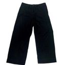 A New Day NWOT Solid Black Wide Leg Crowd Pants Trousers Cotton Twill  Target New Photo 3