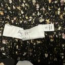 ASTR S  the Label Black Revolve Floral Print Ruched Long Sleeve Crop Top Photo 2