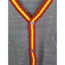 Harry Potter Wizarding World Gryffindor  Cardigan LARGE Sweater Button Down Gray Photo 7