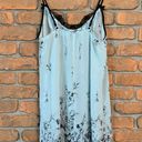 Apt. 9  Floral Chemise Lace Y2K Pastel Sheer Mini Dress Lingerie Blue Size Small Photo 3