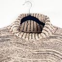 BCBGMAXAZRIA  Drop Shoulder Wool Blend Long Sleeve Turtleneck Sweater, Size Large Photo 6