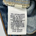 Polo  Jeans Ralph Lauren Distressed Denim Jacket Womens Size Large Photo 7