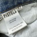 Pistola  Jeans Womens Size 27 Straight Distressed High Rise Light Wash Chic Mom Photo 9