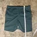 Yogalicious Lux Activewear Green High Rise Biker Shorts Photo 3