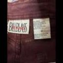 Bill Blass Burgundy Jeans size 10. Straight Leg. EUC. Purple Photo 3