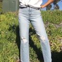 Uniqlo Distressed Straight Leg Jeans Photo 7