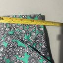 Peter Millar  Women's Green Paisley Golf Skort with Pockets Size 8 Photo 5