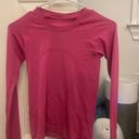 Lululemon Swiftly Tech Long Sleeve Race Length Sonic Pink Photo 0