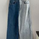 Wild Fable  Highest Rise Wide Leg Ankle Multi Shade Denim Jeans 6 / 28 Photo 0