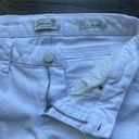 7 For All Mankind  Cropped Jeans Women’s Size 6 White Easy Fit Photo 3